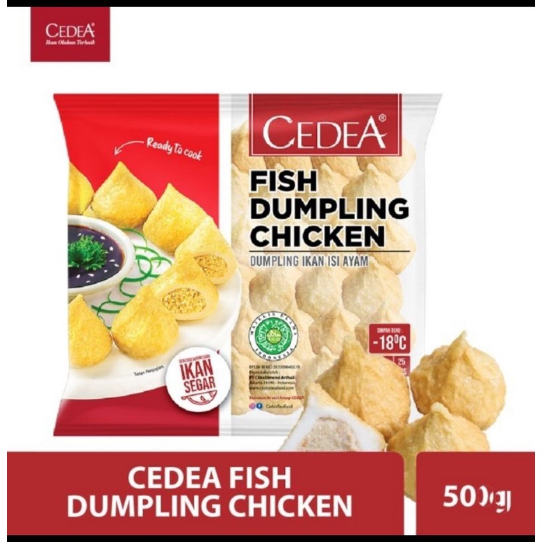 

CEDEA FISH DUMPLING Chicken and Chesee