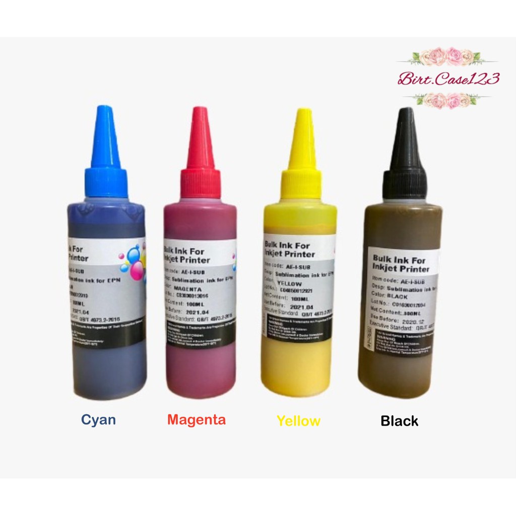 Tinta sublim sublimetransfer premium Epson L3110L3150L15150L110L120L210L220L300L1110L1300 BC782