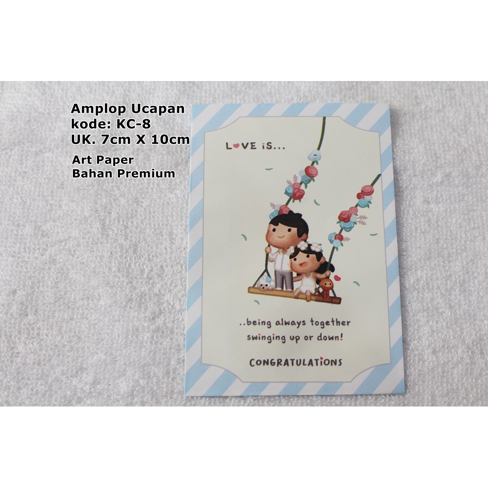 

Angpao Pernikahan Amplop Wedding Kecil Art Paper Unik Glossy Murah KC8