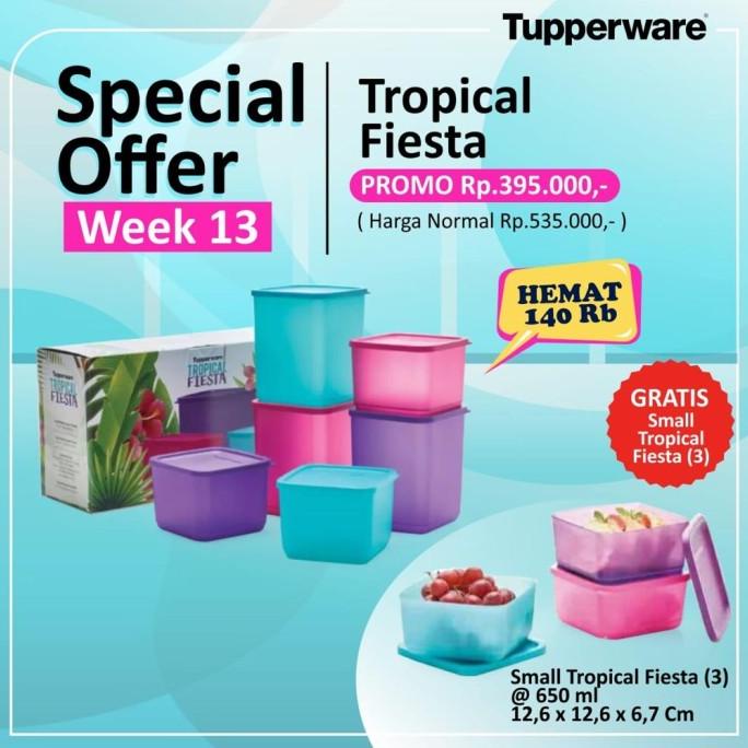 tupperware tropical fiesta free