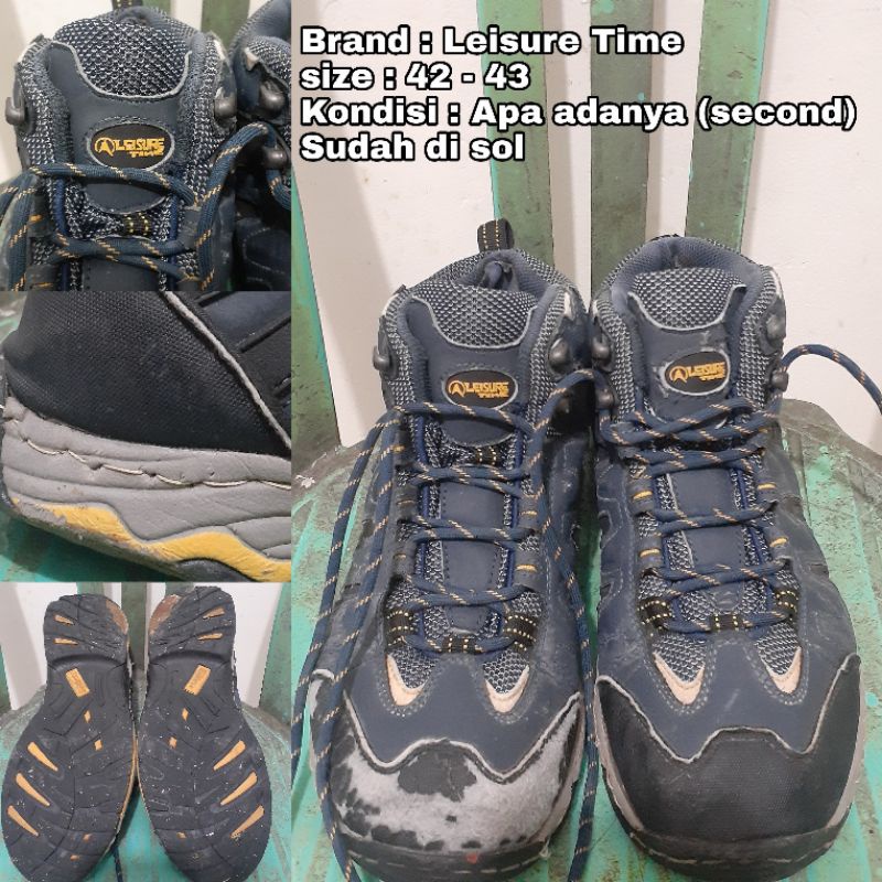 SEPATU GUNUNG HIKING OUTDOOR TREKING LEISURE TIME
