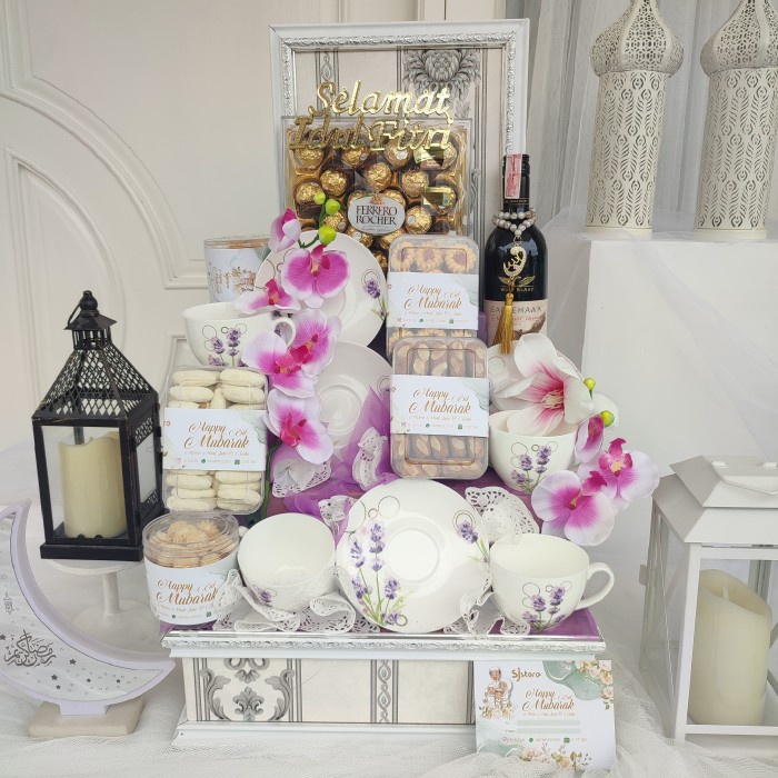 

Paket box hampers lebaran parcel idul fitri ramadhan kue kering 208