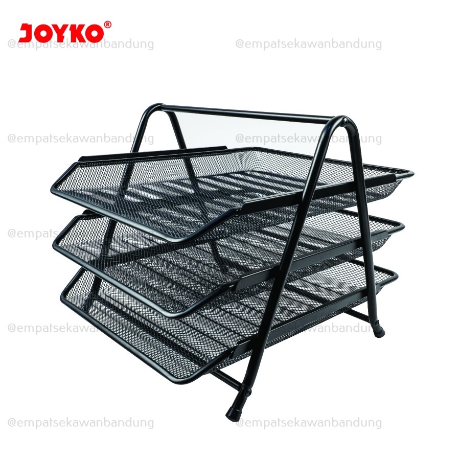 

Document Tray / Wadah Dokumen Joyko DT-25 Bahan Besi 3 Tingkat Hitam - Set SHESB