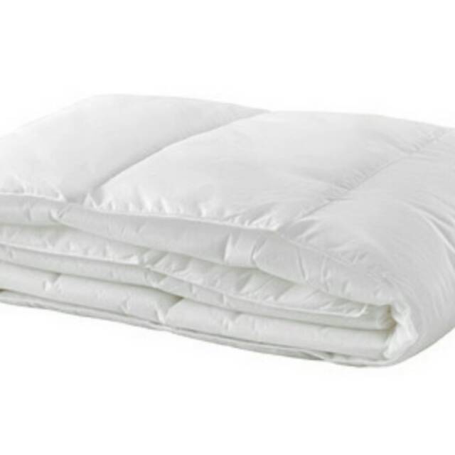 IKEA MYSKGRAS Quilt Selimut Putih Sejuk 150x200cm