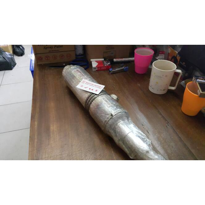 KNALPOT RACING SCORPIO(NATSUME PELANGI CROME)