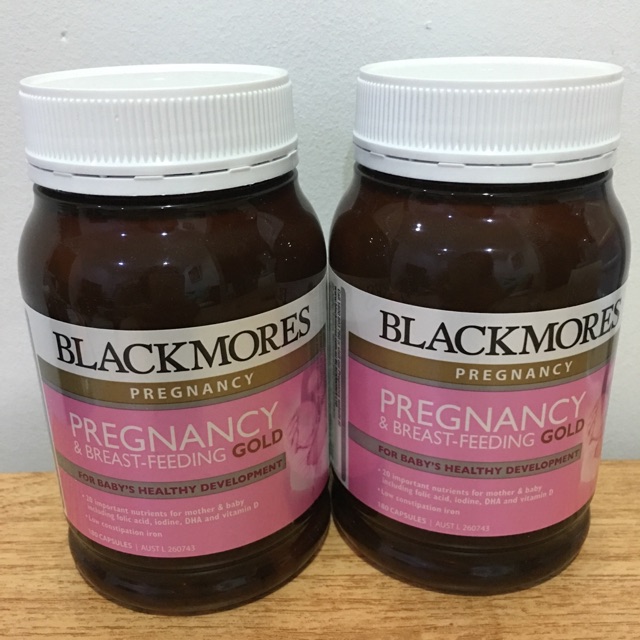 BLACKMORES PREGNANCY BREAST FEEDING GOLD 180 AUSI AUSTRALIA ORIGINAL ASI BOOSTER IBU HAMIL MENYUSUI