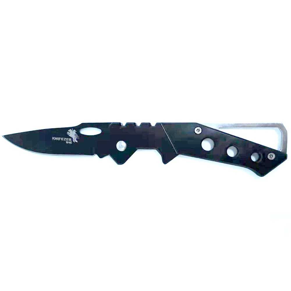 FatihShop KNIFEZER Pisau Saku Lipat Mini Serbaguna Portable Knife Survival - W46