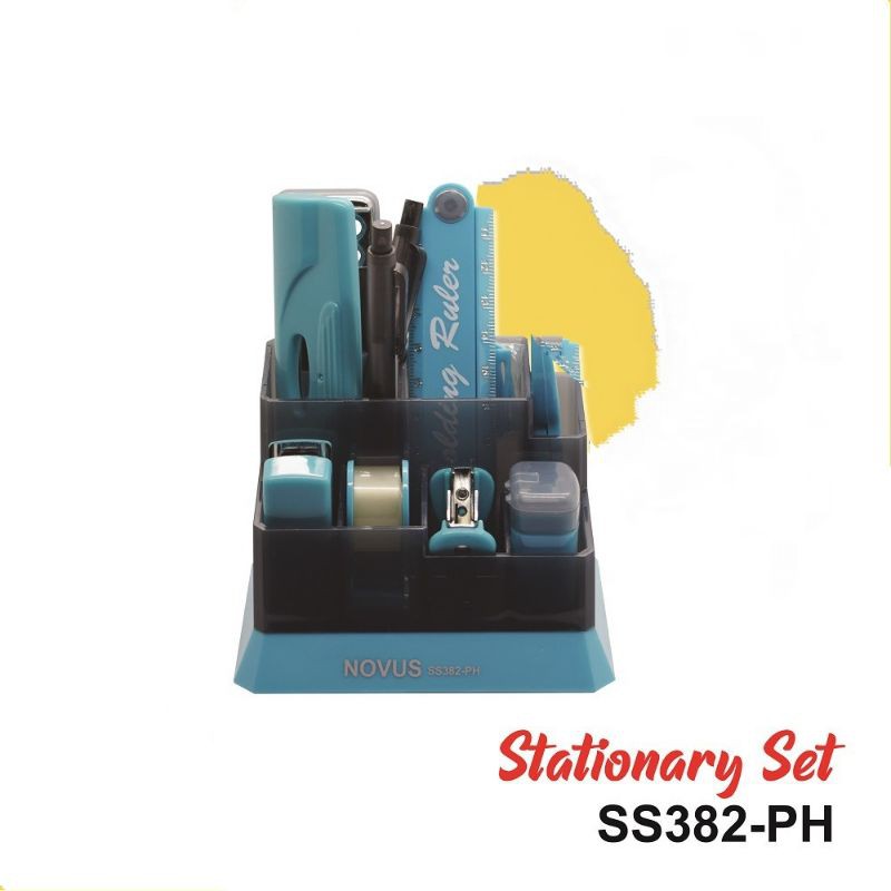 

Novus Stationery Set SS382 PH (ATK Set / Gift set) Tempat Alat Tulis Set