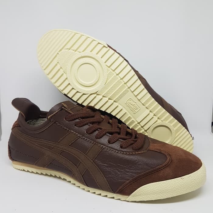 asics tiger brown