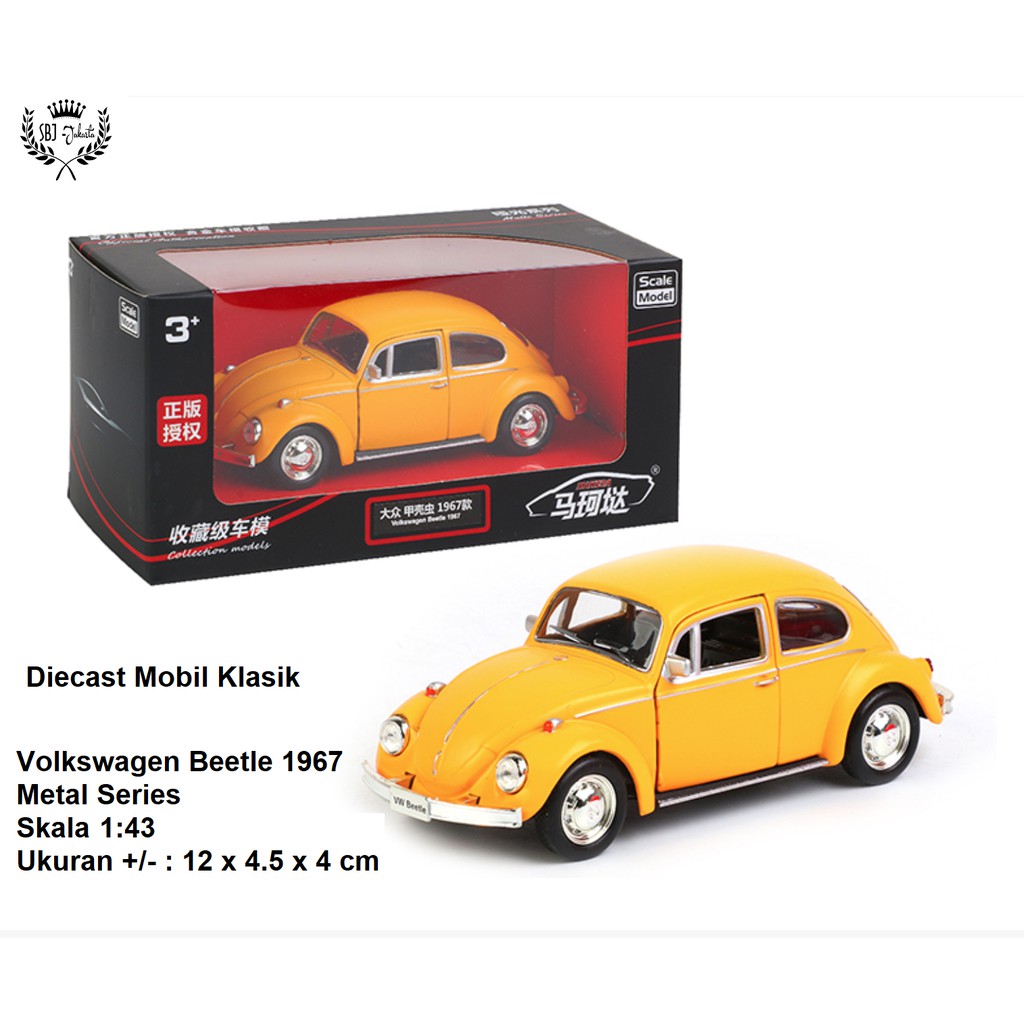 DIECAST Miniatur MOBIL KLASIK KOLEKSI Metal Series HDWtoys Skala 1:43