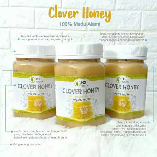 

Clover Honey HDI - Madu 0.5 kg