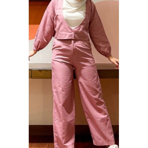 one set kemben rompi kimono÷kemben÷celana panjnag
