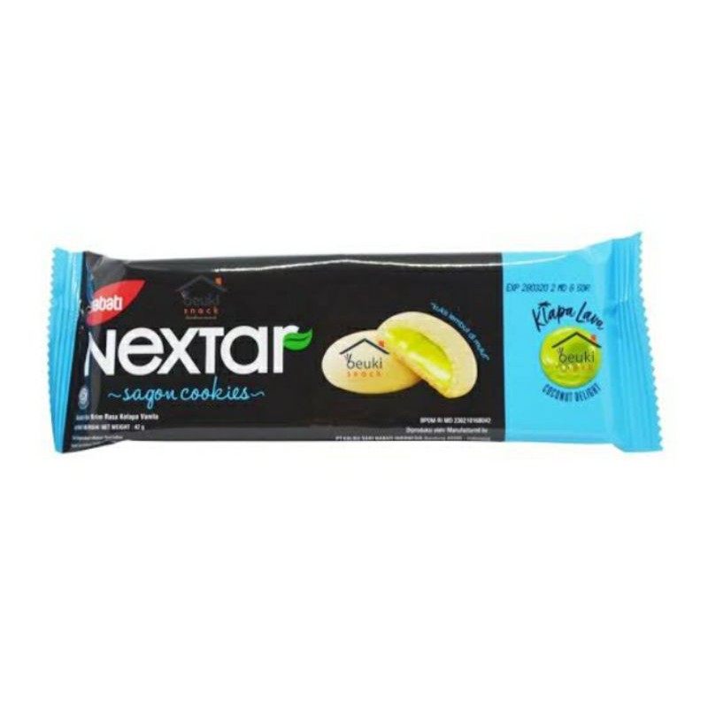 

Nextar sagou cookies (rasa kelapa) 42gr