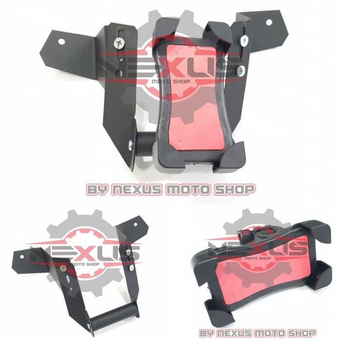 1 set dudukan breket gps aDV bracket holder hp gps HONDA adv