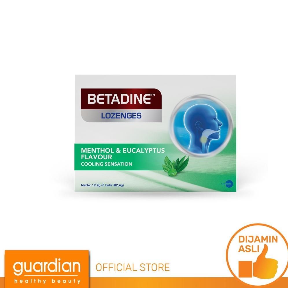 Betadine Lozenges Menthol&Eucal Fla19.2G