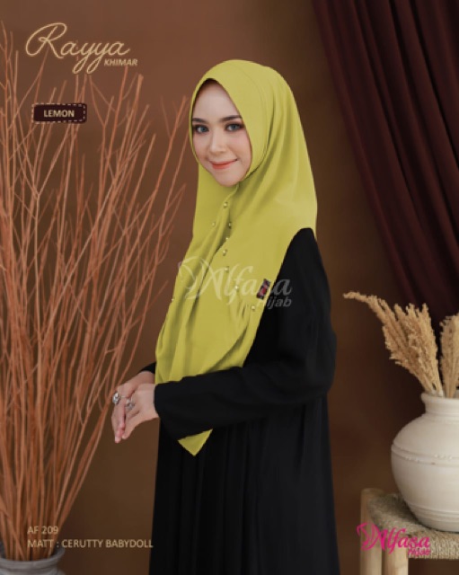 Raya Khimar Alfasa Hijab