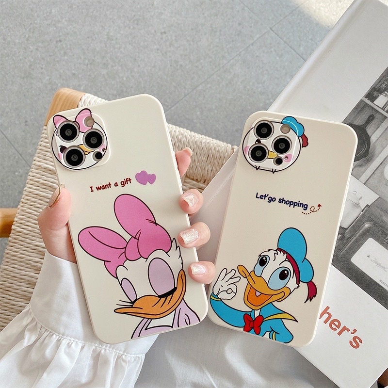 Samsung A10 A20 A30 A50 A70 A10S A20S A02S A21S M10 M10S M32 Soft Case Disney Donald Cartoon Silikon