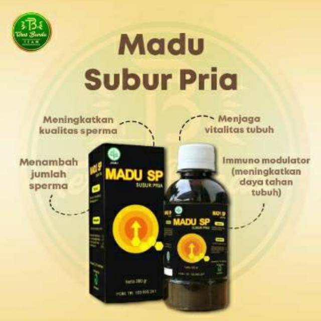 MADU PENGENTAL SPERMA ( MADU SP ) / MADU STAMINA PRIA / MADU KHUSUS PRIA / PENYUBUR SPERMA (free bua
