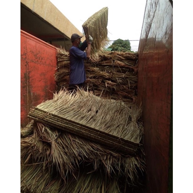 atap alang alang saung gazebo