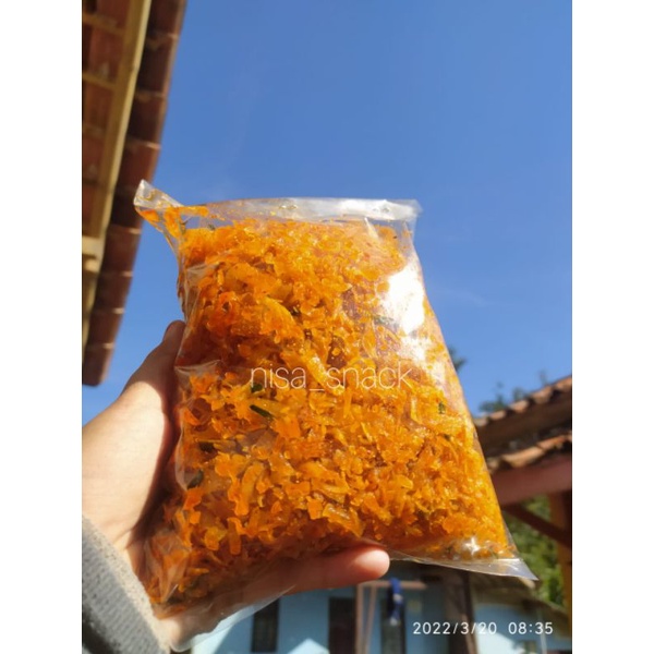 

KRIPIK PIKDA PEDAS DAUN JERUK 250GRAM