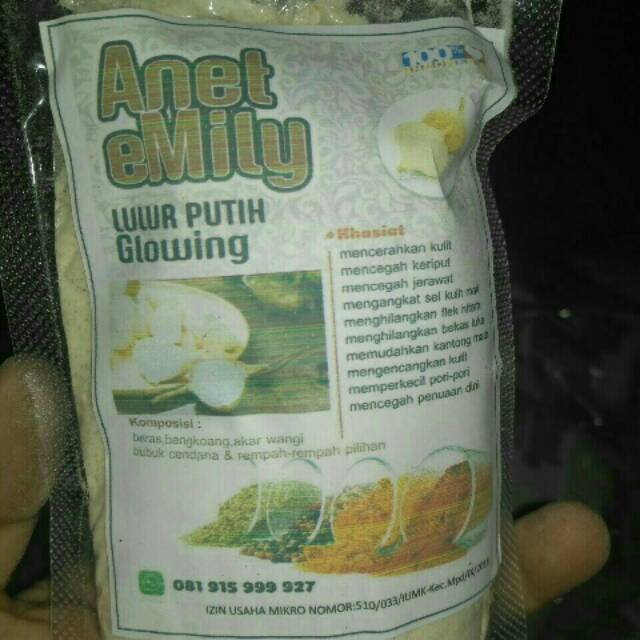 LULUR PUTIH GLOWING