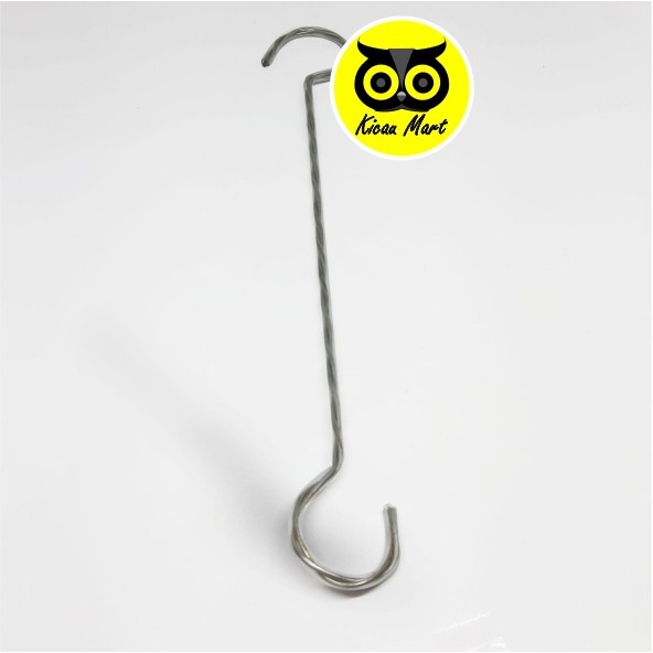 GANTUNGAN SAMBUNGAN PERPANJANGAN TAMBAHAN SANGKAR KANDANG BURUNG POLOS ANTI PATAH BESI PANJANG GTSPJG