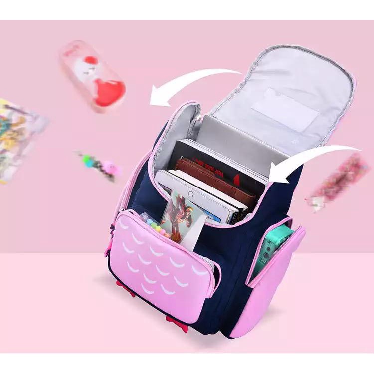 Tas Sekolah Anak Perempuan / Sd -Smp -Sma Backpack Ransel Wanita Cewek Baby Bear