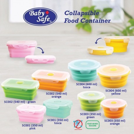 Baby Safe Silicone Food Container 350ml