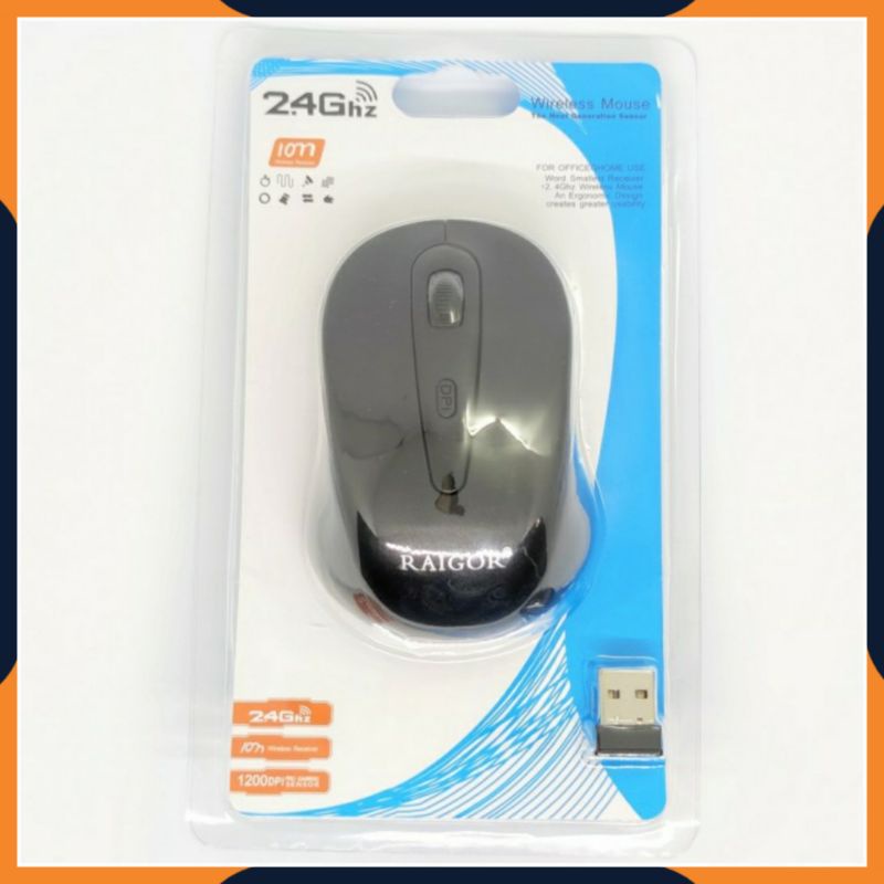 [COD] MOUSE RAIGOR WIRELESS RR02 RR-02 GOOD QUALITY / MOUSE WIRELESS / MOUSE PAD WIRELES RAIGOR