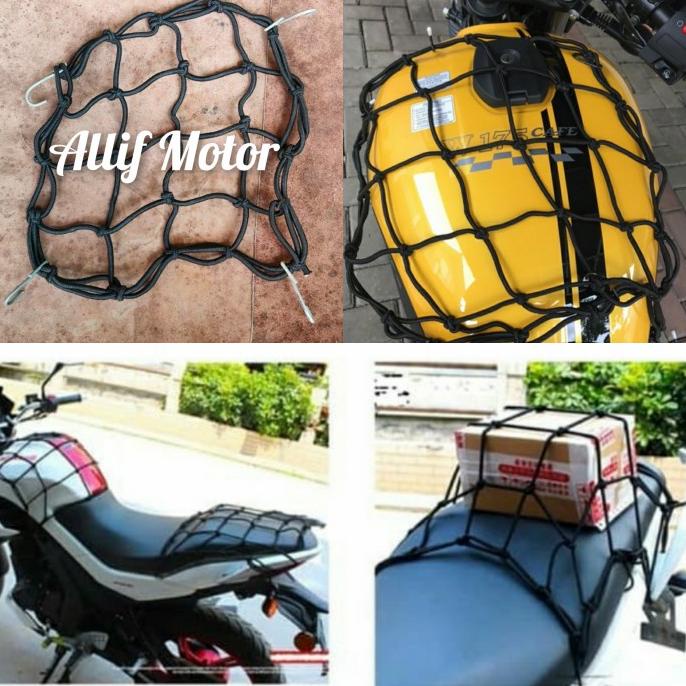 Universal Jaring Helm Jaring Barang Kawasaki W175 allifm07 Ayo Beli
