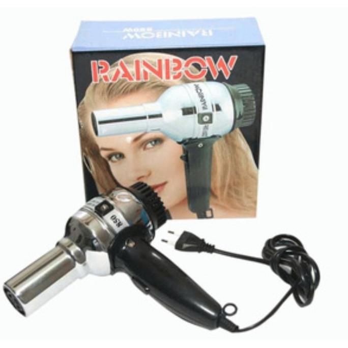 Hair Dryer Rainbow 350/850W Hair Styling Hairdryer Alat Pengering Rambut Panas Untuk Rambut Bulu Anjing Kucing