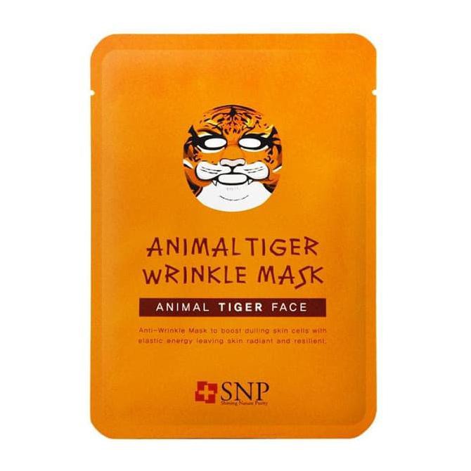 Masker Animal Snp / Facial Mask Gambar Hewan Panda/Otter/Dragon/Tiger