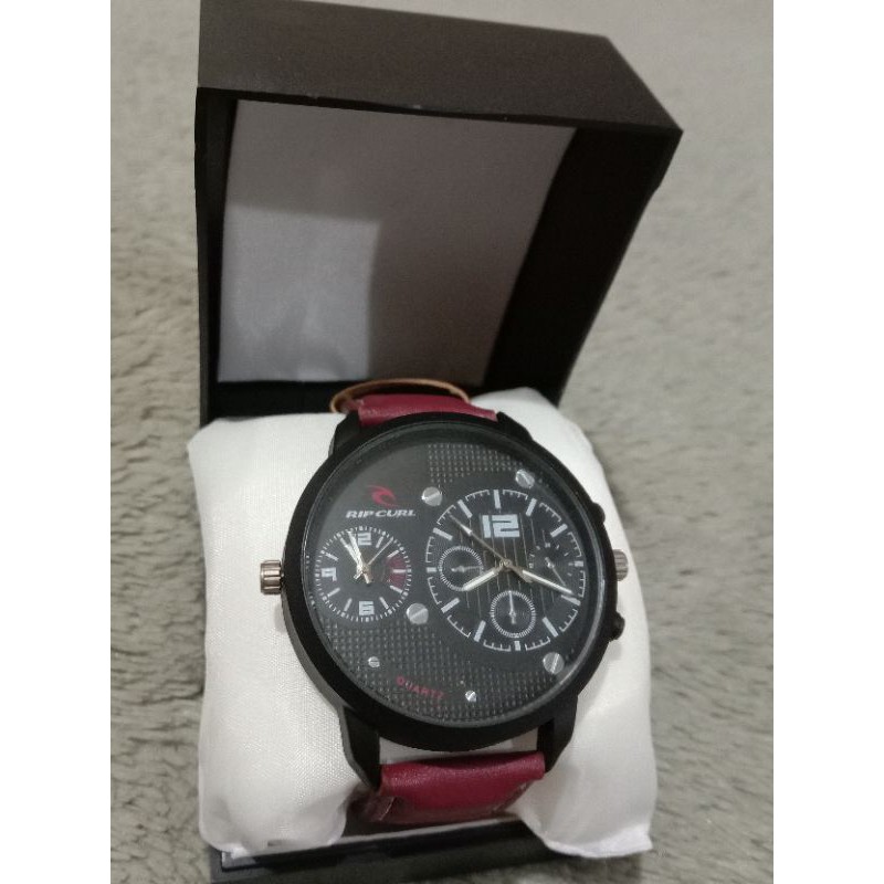 Jam tangan pria keren mewah kulit murah