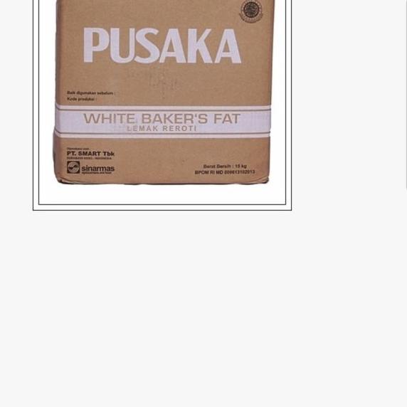 

♠ Mentega Putih Pusaka/Margarin Putih Pusaka 500 gr ♩