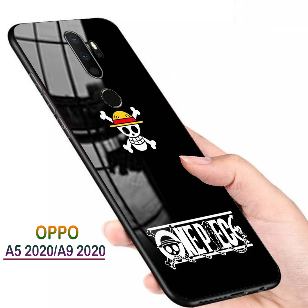 Softcase Glass Kaca OPPO A5 2020, A9 2020 - Casing HP OPPO A5 2020, A9 2020 [ S53 ].
