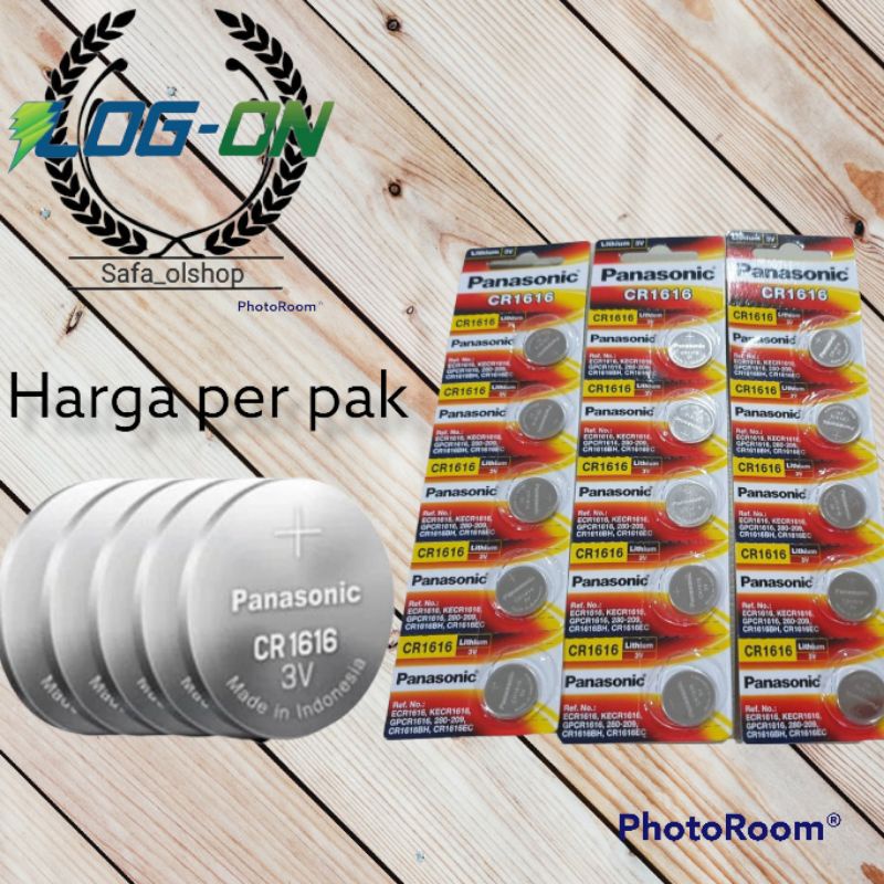 Jual Battery panasonic CR1616 3.V Lithium Shopee Indonesia