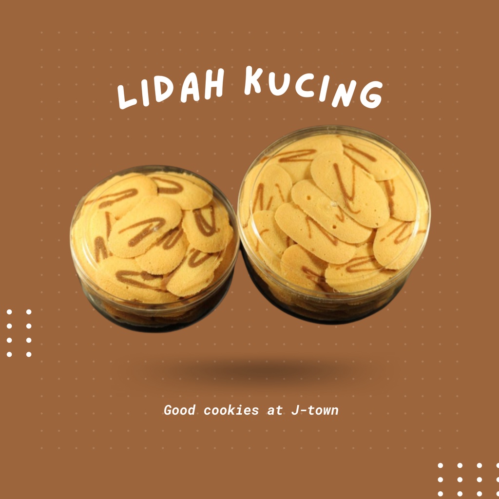 

(Instan & Sameday) Lidah Kucing || Reguler 250gram & 500gram || Kue Lebaran || Natal || Implek || Glory Cookies