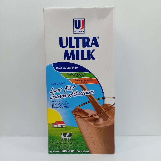 

ULTRA MILK LOW FAT COKLAT 1000ml