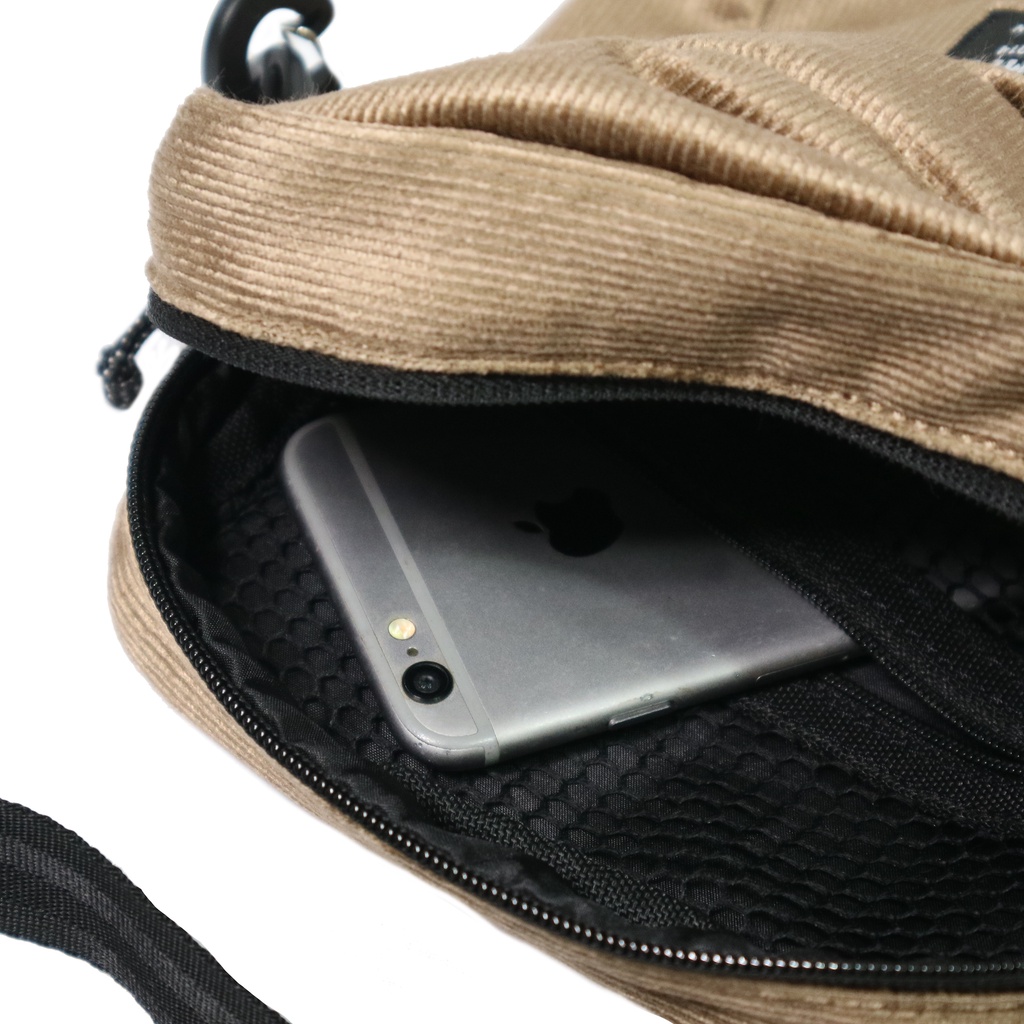 YESZY.MFG Shoulder Bag Neo II Corduroy Light Brown