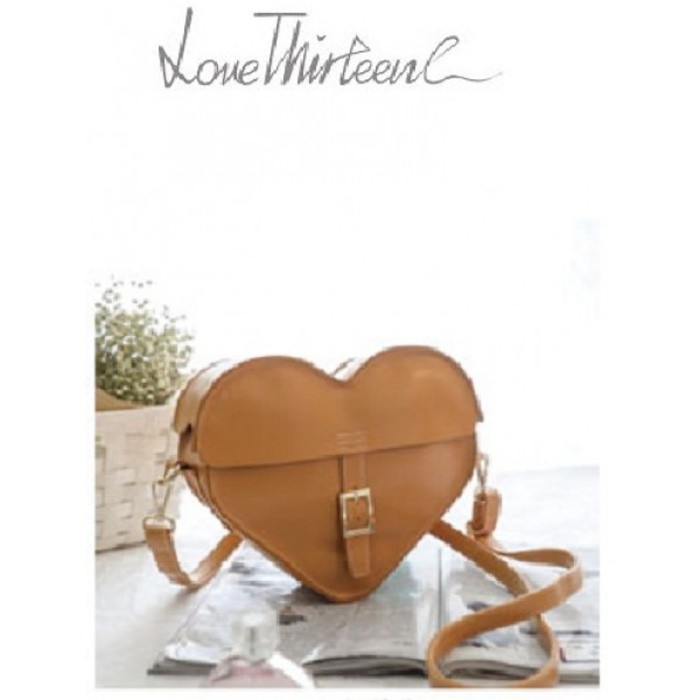 tas slempang slingbag coklat khaki brown wanita unique uniqlo supplier