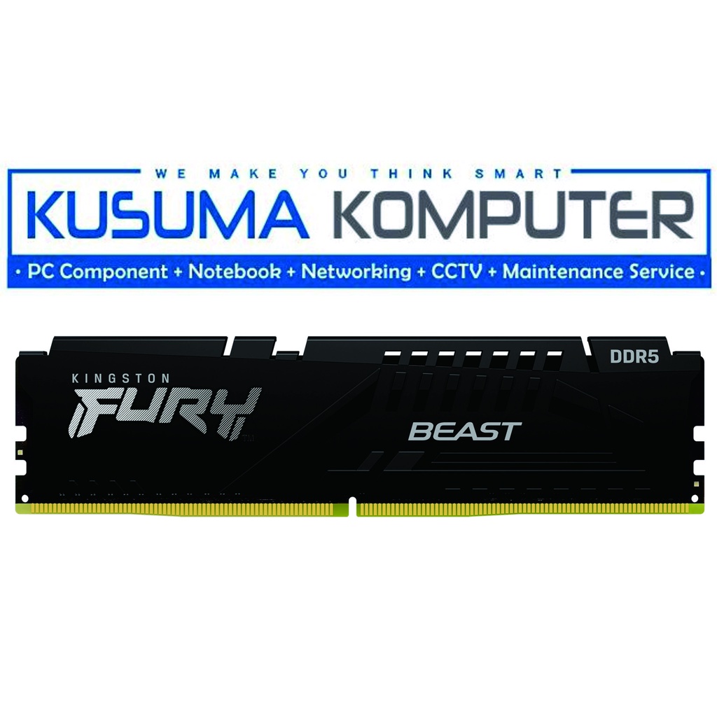 RAM Kingston Fury Beast 16GB DDR5 5200 KF552C40BB-16