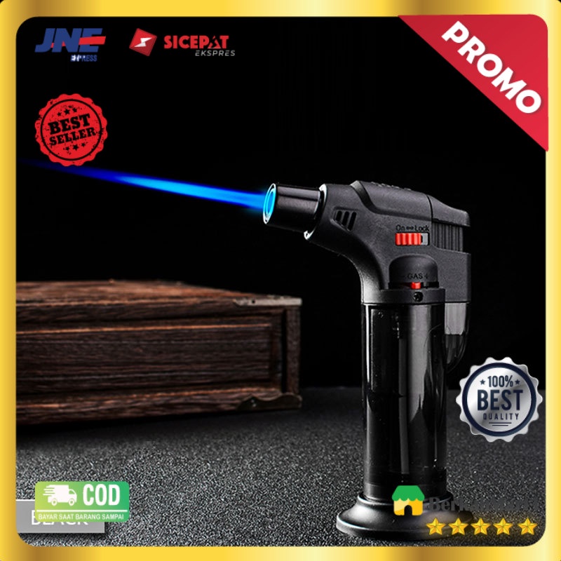 Korek Api Gas Butane Torch Jet Windproof - HQ0935