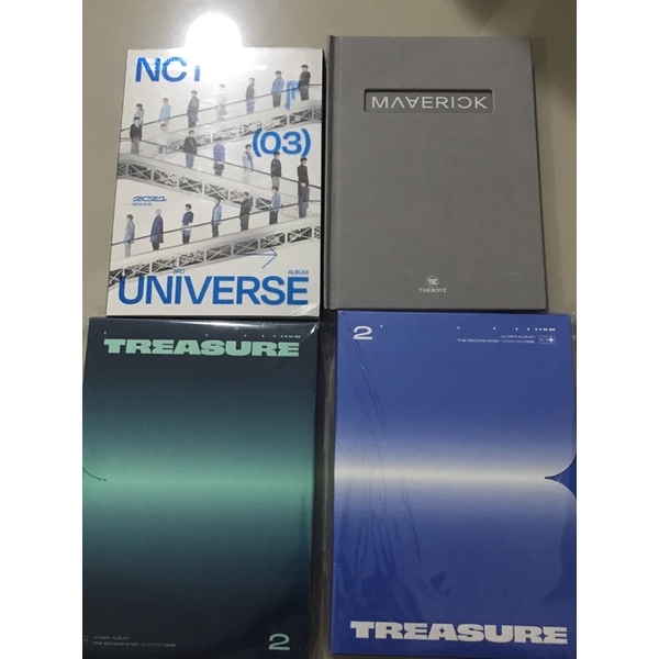 album only universe nct 2021 the second step tss treasure blue green ver maverick story book the boy