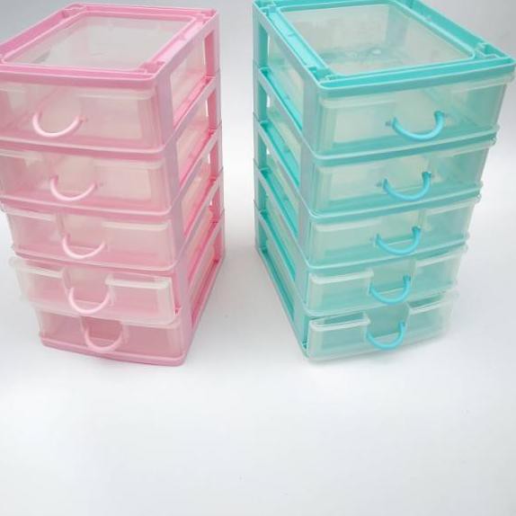Topϟsale Laci Susun 5 Kecil Laci Mini Mini Container Laci Plastik