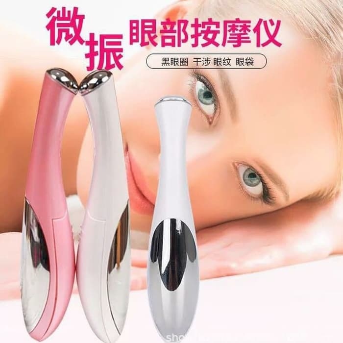 Roller Eye Massager SETERIKA WAJAH Alat Pemijat Mata Penghilang kerutan &amp; kantong mata panda AA