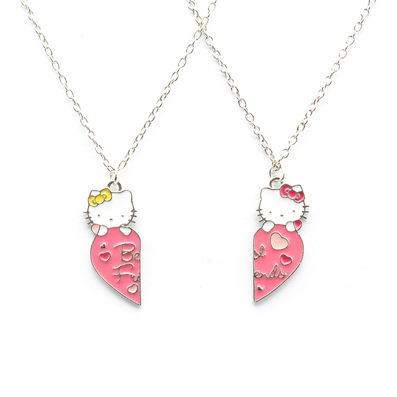 Kalung Dengan Liontin Bentuk Kucing Untuk Hadiah Ulang Tahun