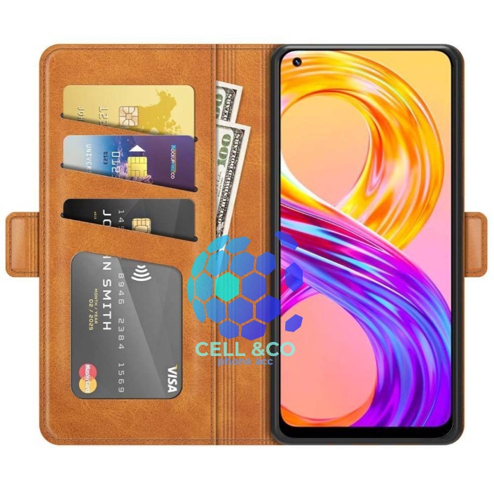 Flip cover REALME 8 PRO Flip case buka tutup kesing hp casing flip case leather wallet