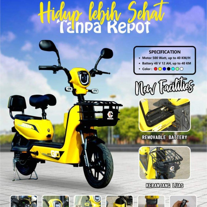 Sepeda Listrik Goda GD Golden 140 Monkey