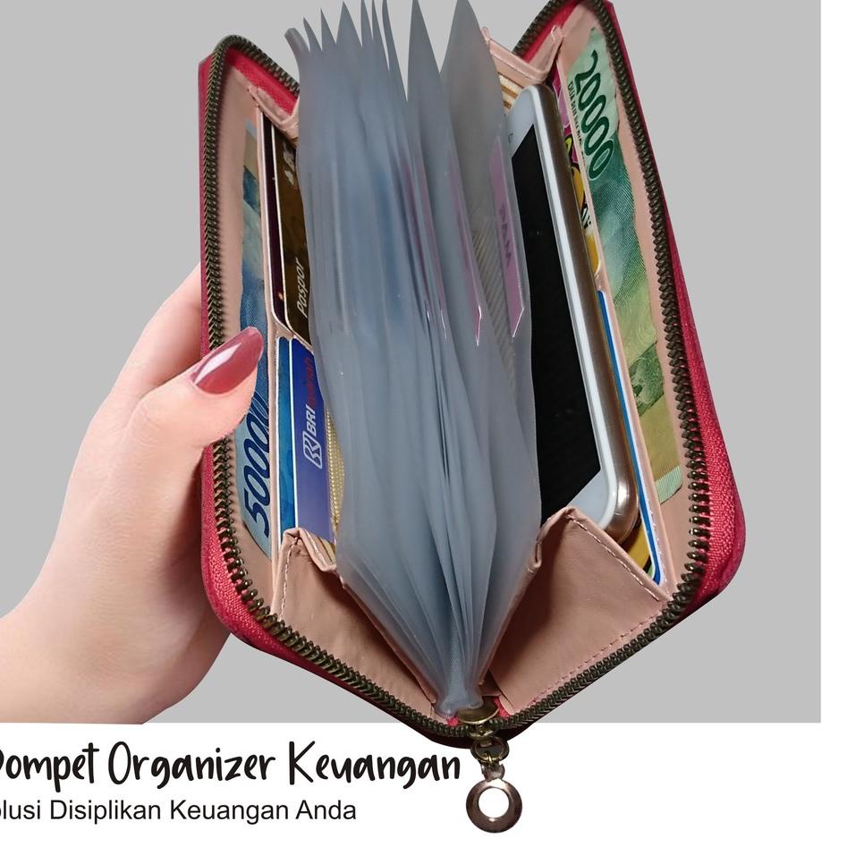 Modern.. Korean Wallet Organizer - Dompet Organizer - Wallet Organizer - Dompet Bulanan - Dompet Dis