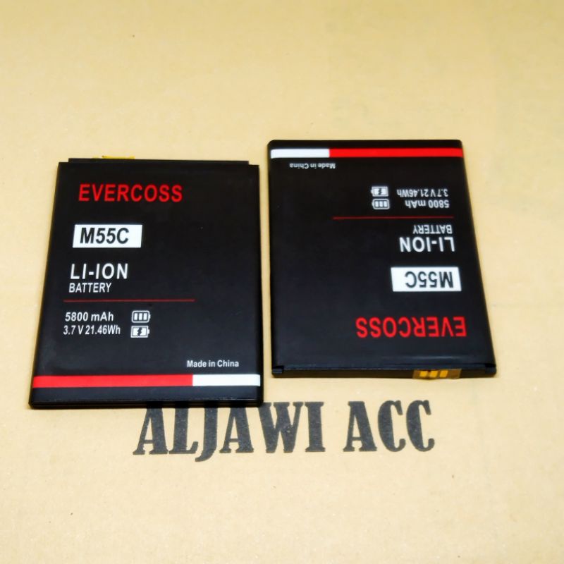 Baterai Bt Batre Batteray Cross Evercoss M55 / M5C/ M55C Original Battery Hp